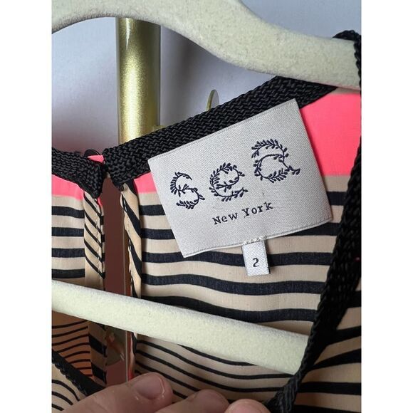 SEA New York Cap Sleeve Top Sz. 2 - Picture 3 of 5